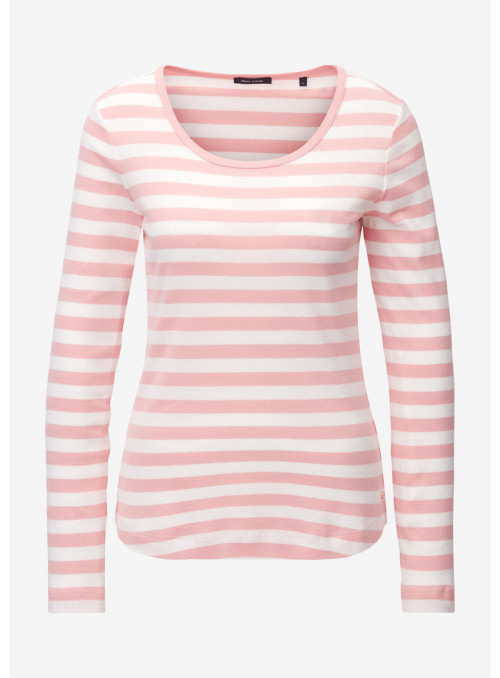 Striped long sleeve T-shirt