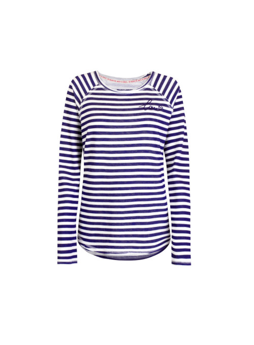 Striped long sleeve t-shirt...