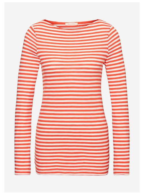 Organic cotton striped long...