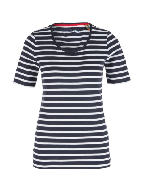 Striped jersey T-shirt