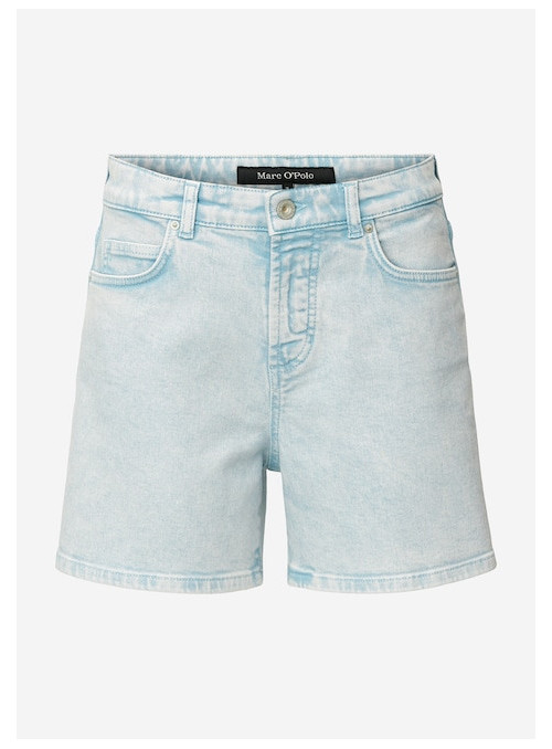 High waist jeans shorts