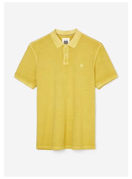 Short sleeve piqué polo shirt