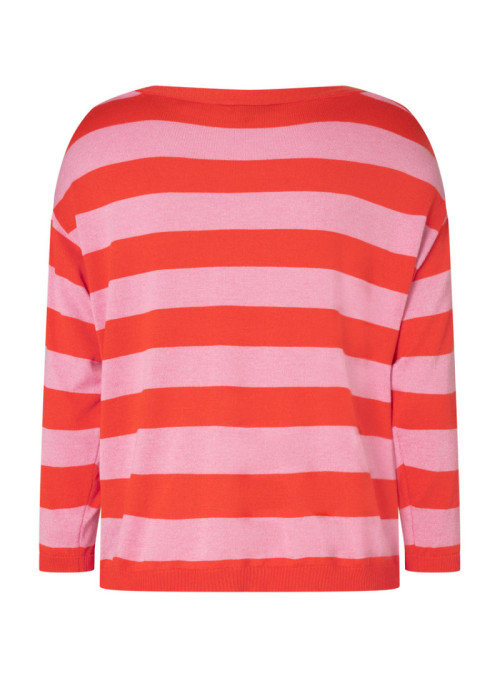 Pullover with Stripes, 3/4...