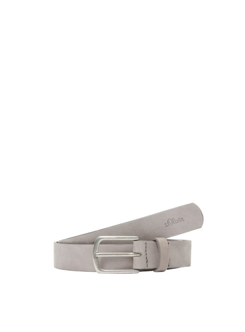 Ceinture en cuir velours