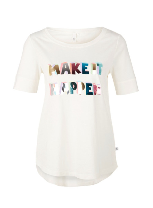 T-shirt avec inscription