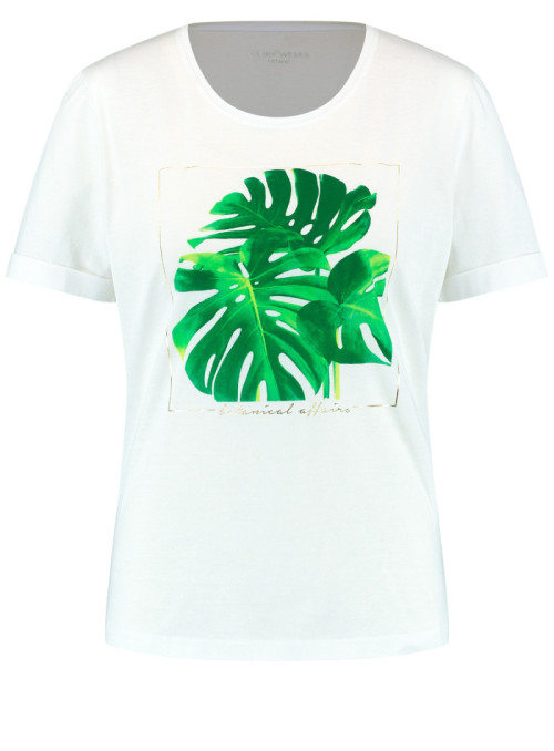 T-shirt with front print