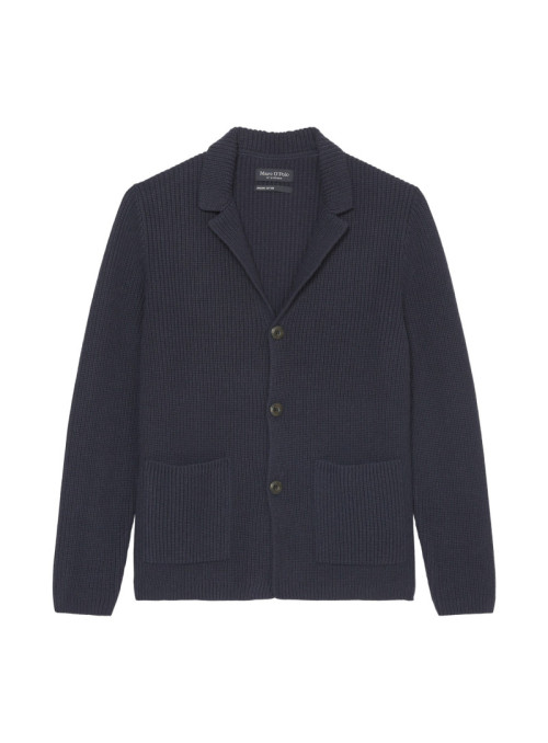 Knitted blazer, buttoned,...