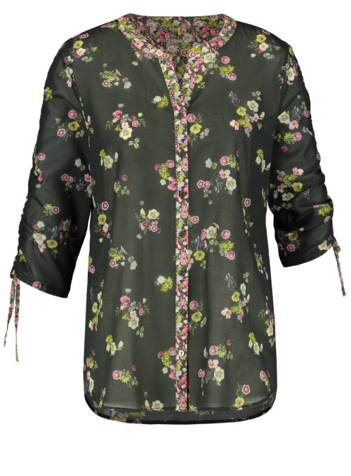Tunic blouse with...