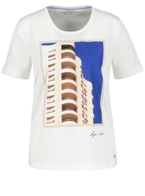 T-Shirt mit Front-Print