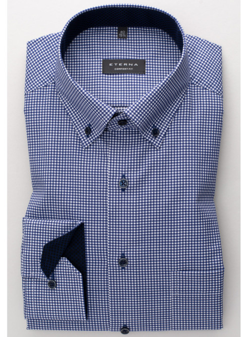 Twill shirt with subtle...