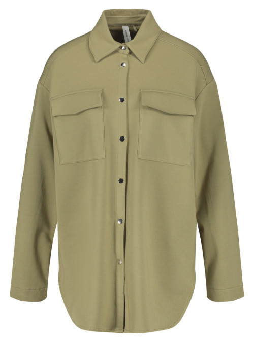 Overshirt with chest...