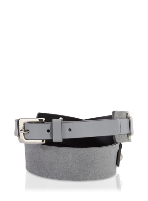 Leather belt