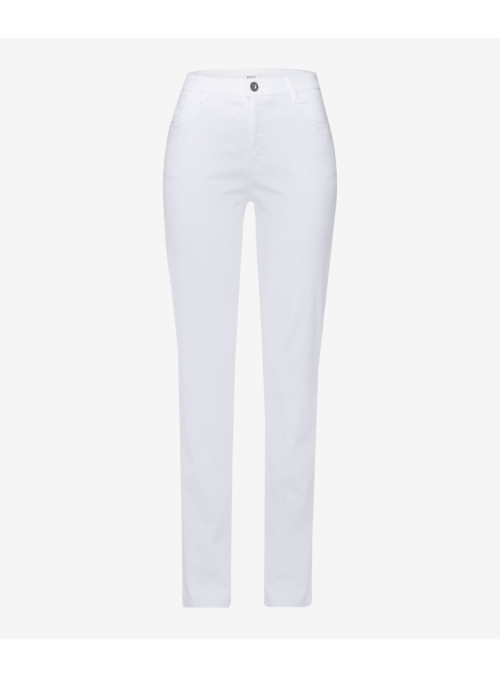 Slim fit cotton satin pants