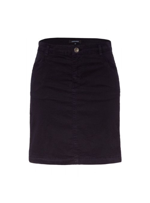 Mini denim skirt with pockets