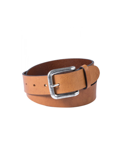 Leather belt