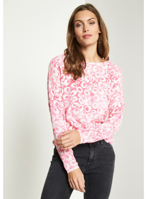 Pullover mit Allover-Print