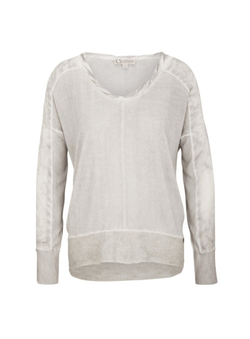 Pull en maille fine au look...