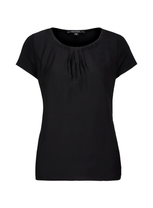 Short sleeve blouse with...