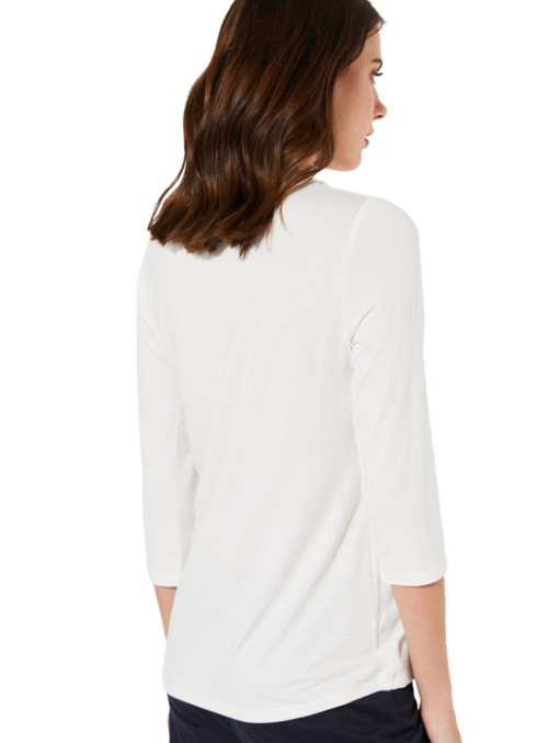 3/4 sleeve t-shirt with...