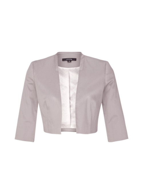 Light grey bolero jacket hotsell