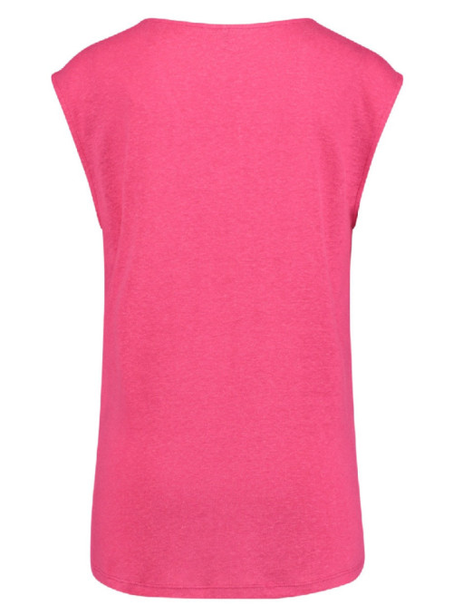 V-neck sleeveless t-shirt