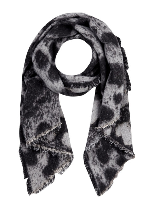 Scarf with allover print