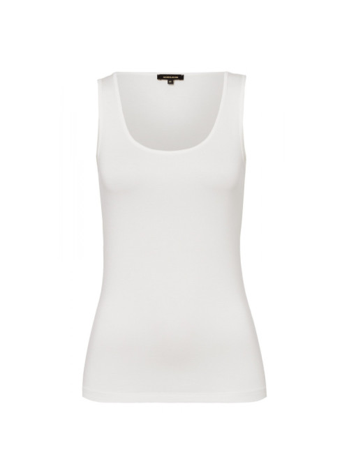 Tank top with round neckline