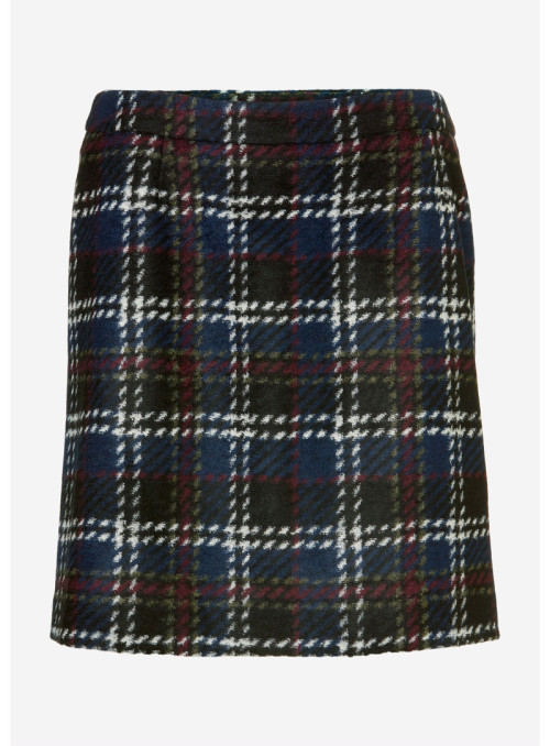 Check skirt in A-line shape