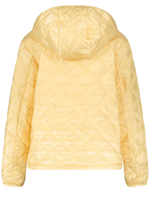 Quilted jacket with hood