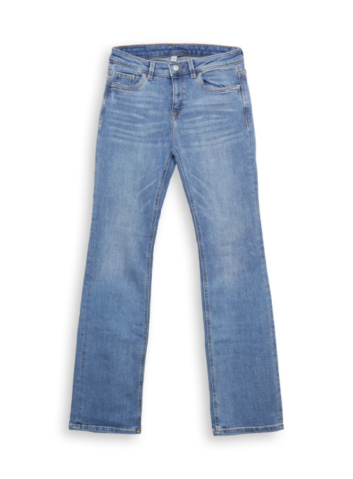 Jeans bootcut en coton bio