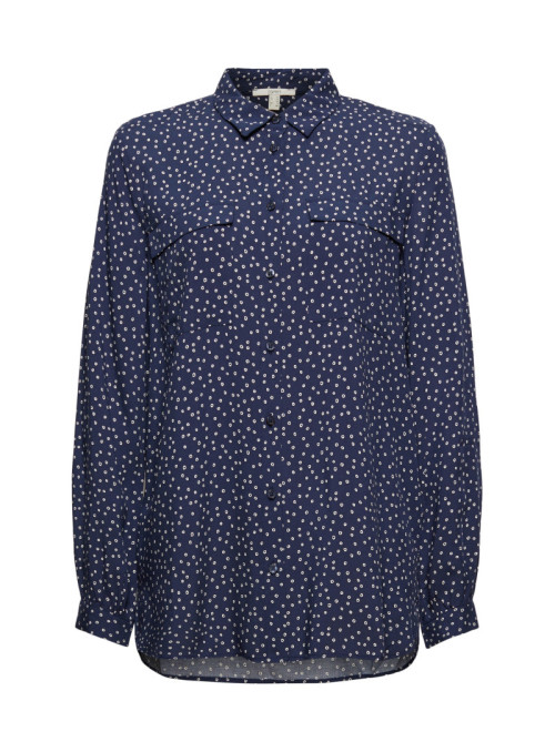 Print-Bluse aus LENZING™...