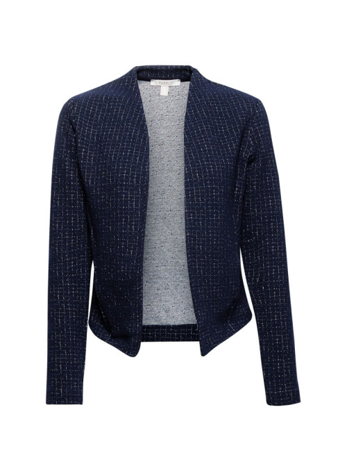 Jersey-Cardigan mit...