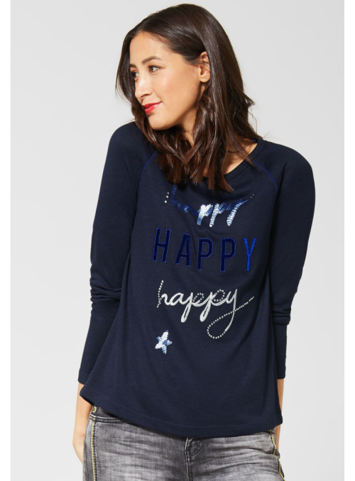 Long-sleeved T-shirt with...