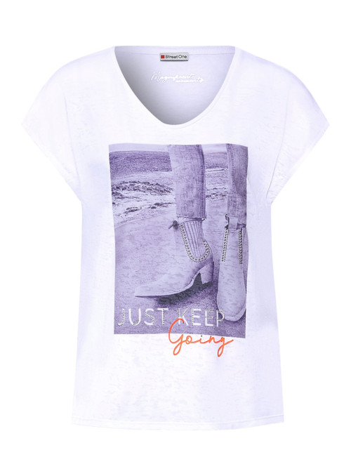 T-Shirt mit Fotoprint