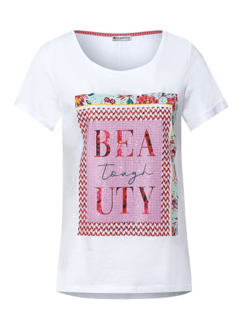 T-Shirt mit Front-Print