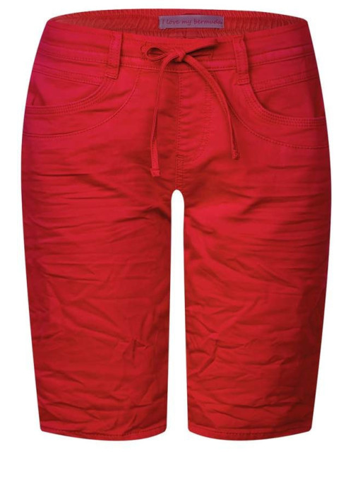 Bermuda shorts with drawstring