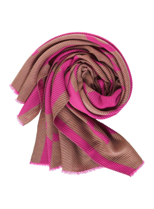 LTD QR Warm Cosy Plissé Scarf