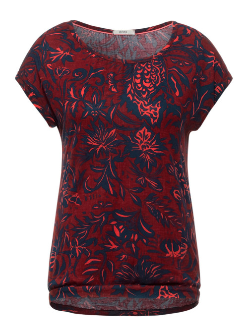 T-shirt with floral print