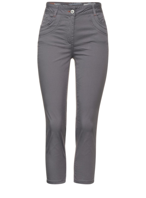 High-waist slim fit pants...