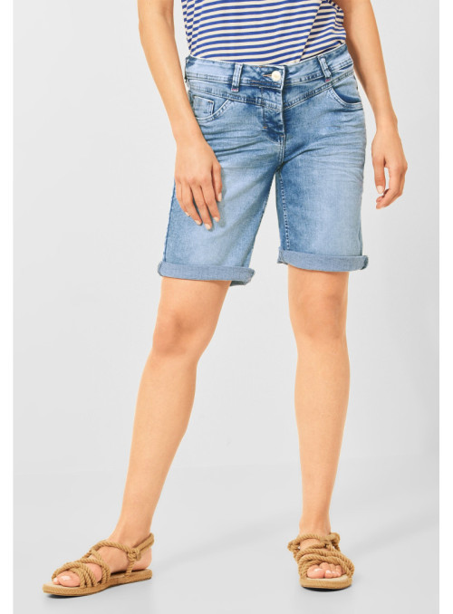 Loose Fit Jean Shorts