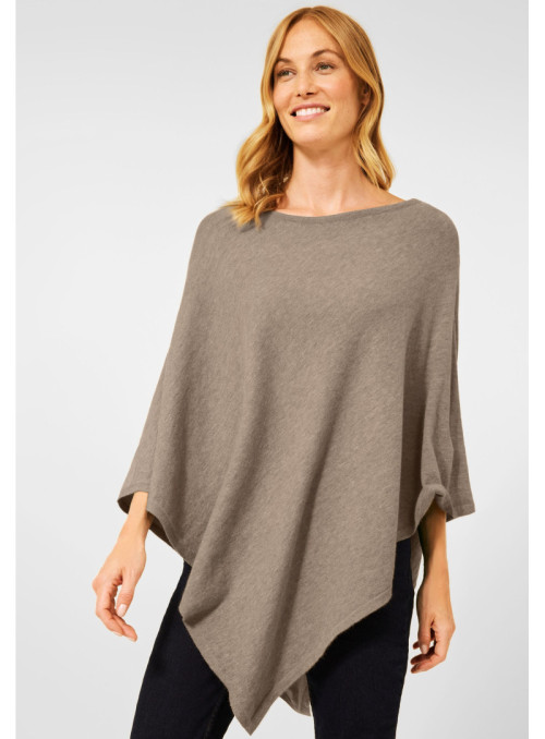 TOS Solid Knit Poncho