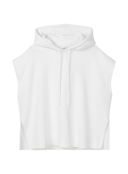 Sleeveless hoodie made of...