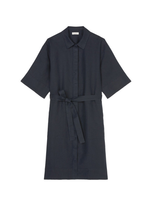 Robe-chemise en lin