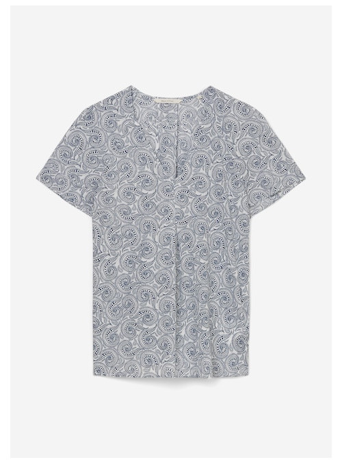 Blouse en coton bio avec...