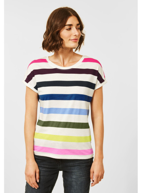 T-shirt with multicolour...