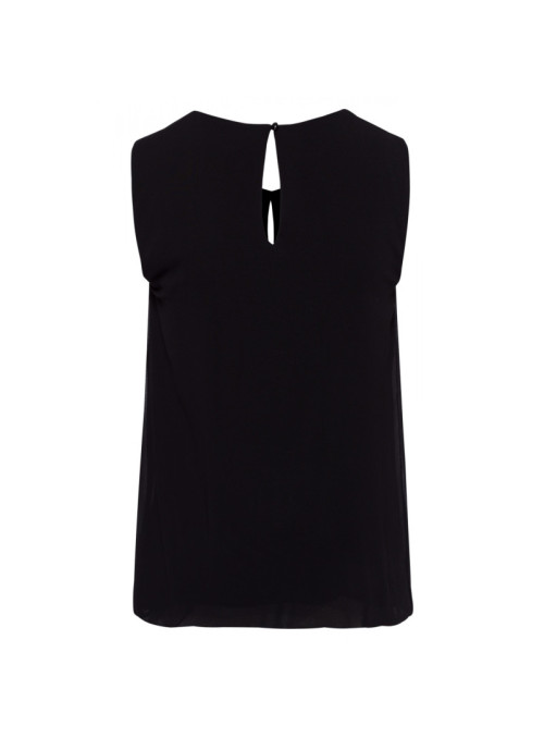 Sleeveless blouse with...