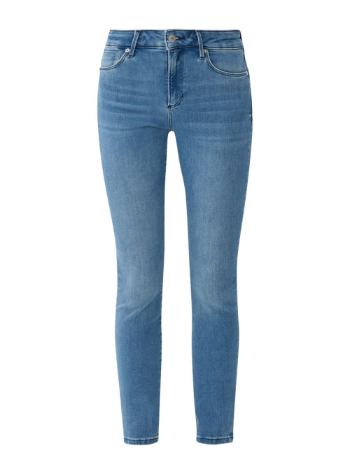 Mid-Waist Skinny Jeans