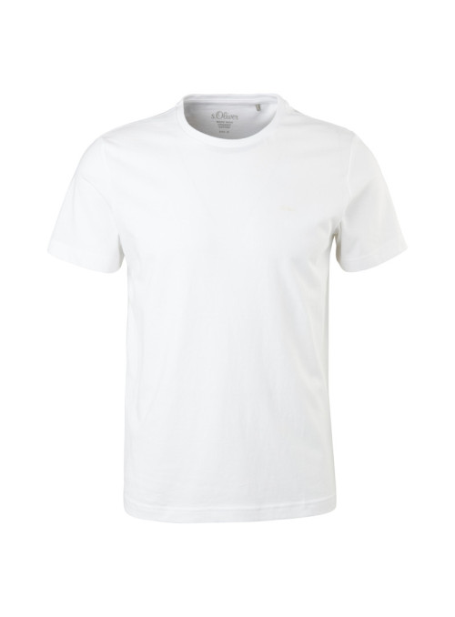 T-shirt with round neck