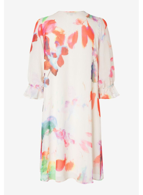 Printed Chiffon Dress