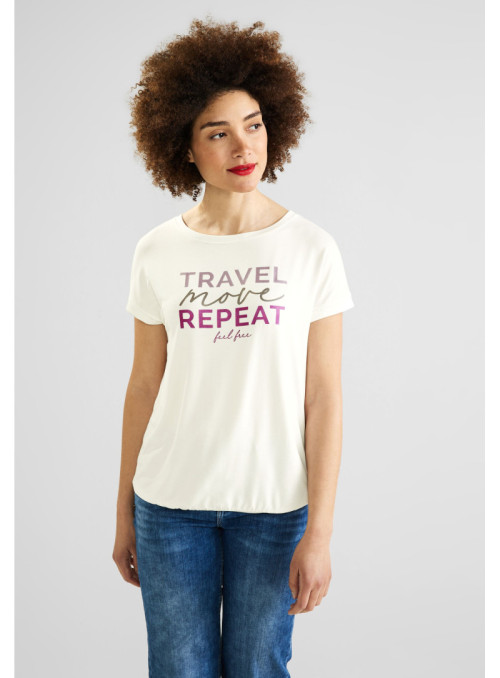 TRAVEL wording shirt